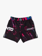 MANTO rave FIGHT SHORTS-black